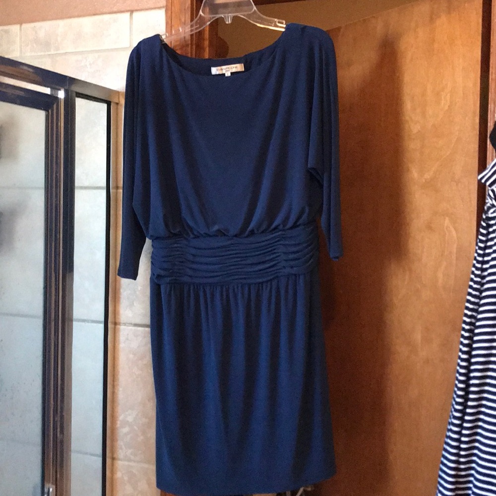 Dress, Evan Picone, Size 8, blue/gray color